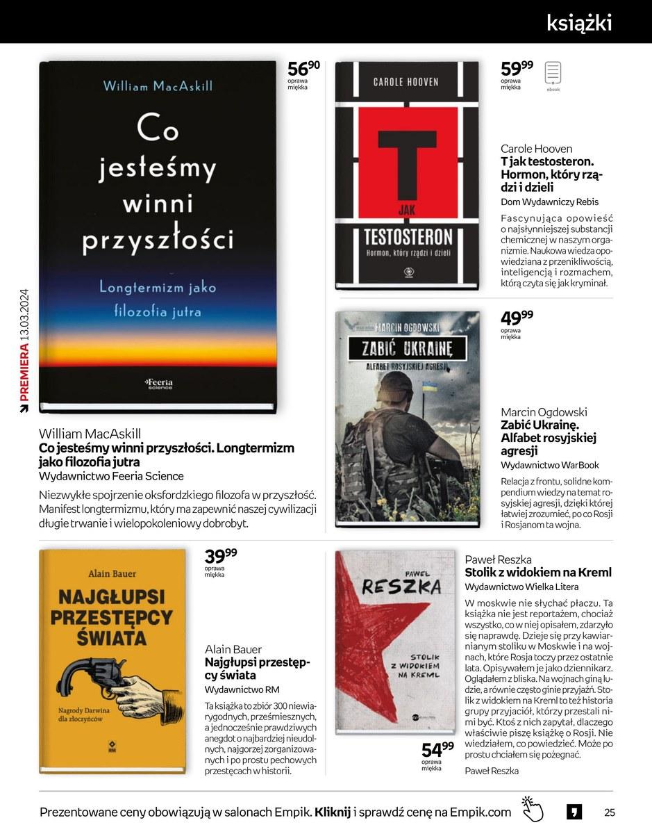 Gazetka promocyjna empik str. 25