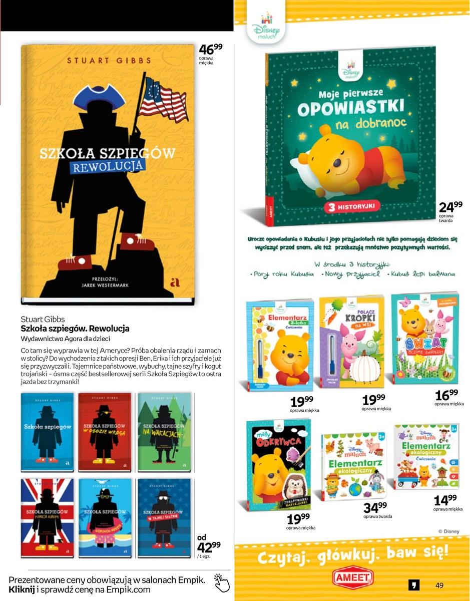 Gazetka promocyjna empik str. 49