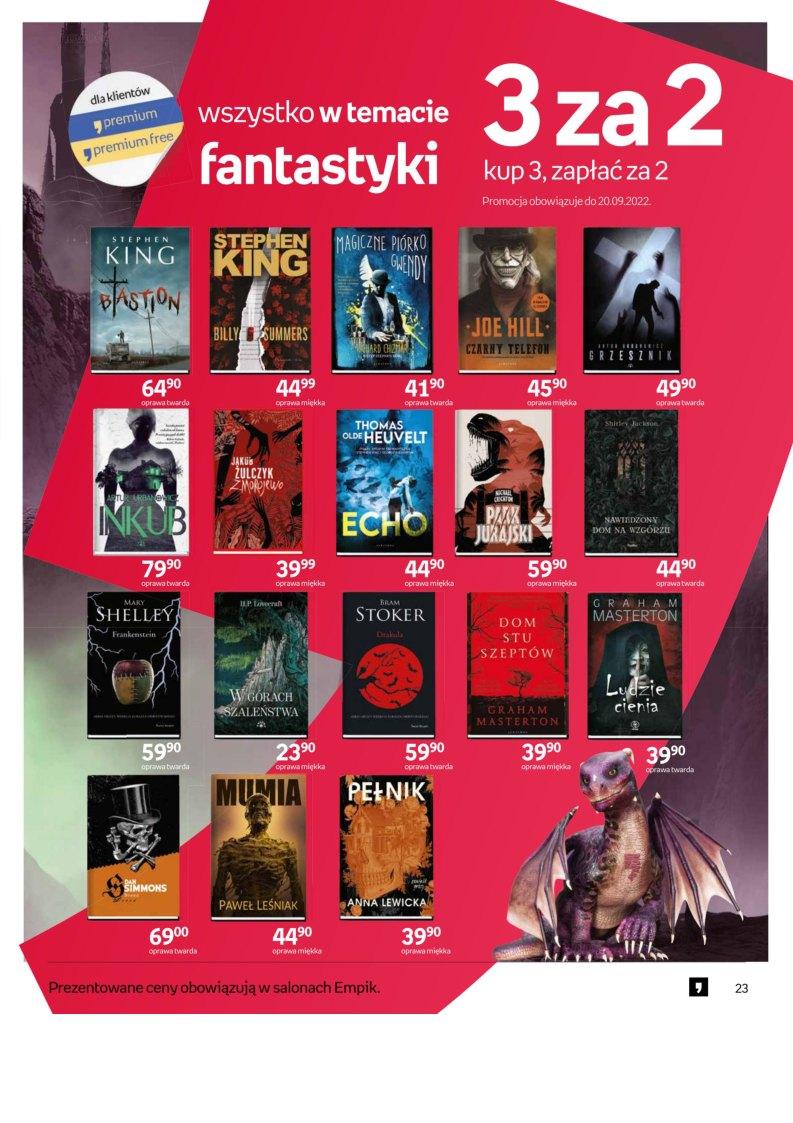Gazetka promocyjna empik str. 23