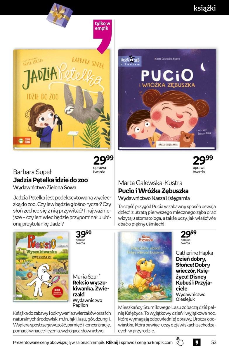 Gazetka promocyjna empik str. 53
