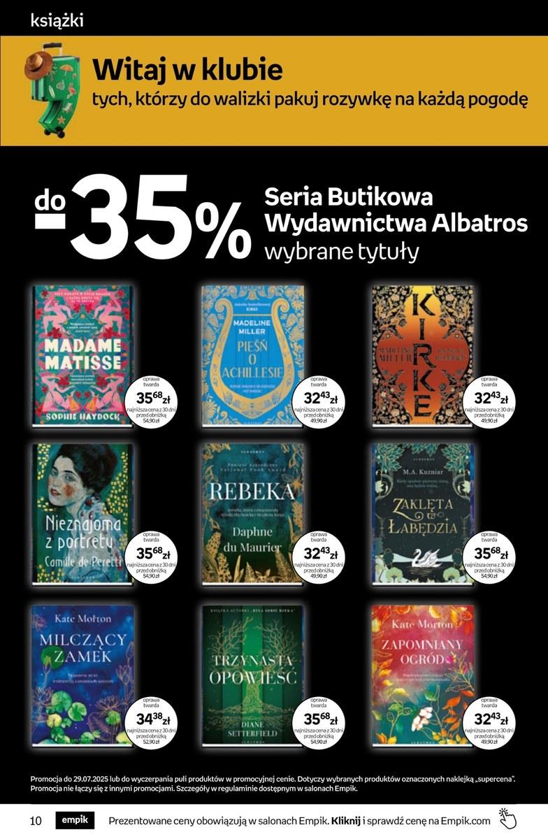Gazetka promocyjna empik str. 10