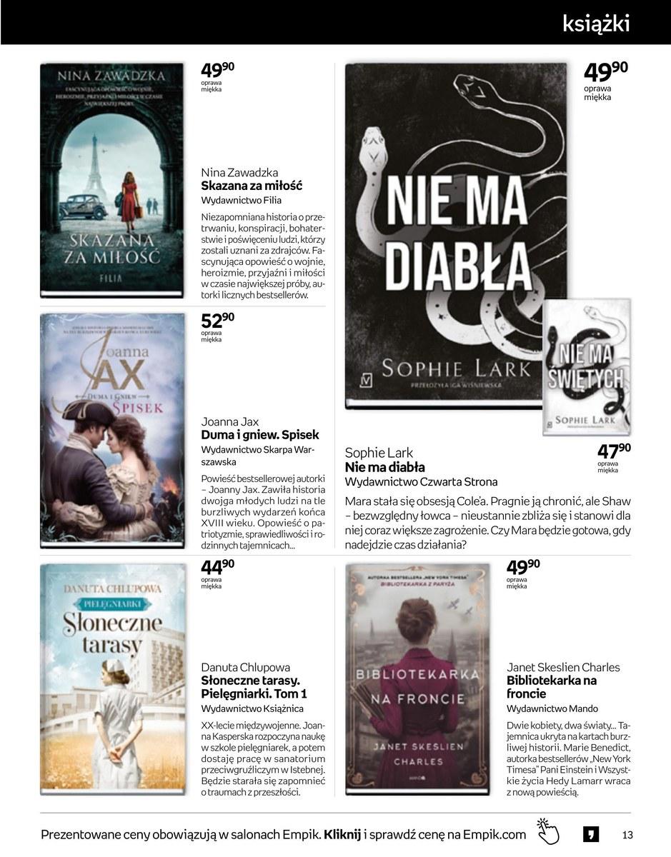 Gazetka promocyjna empik str. 13