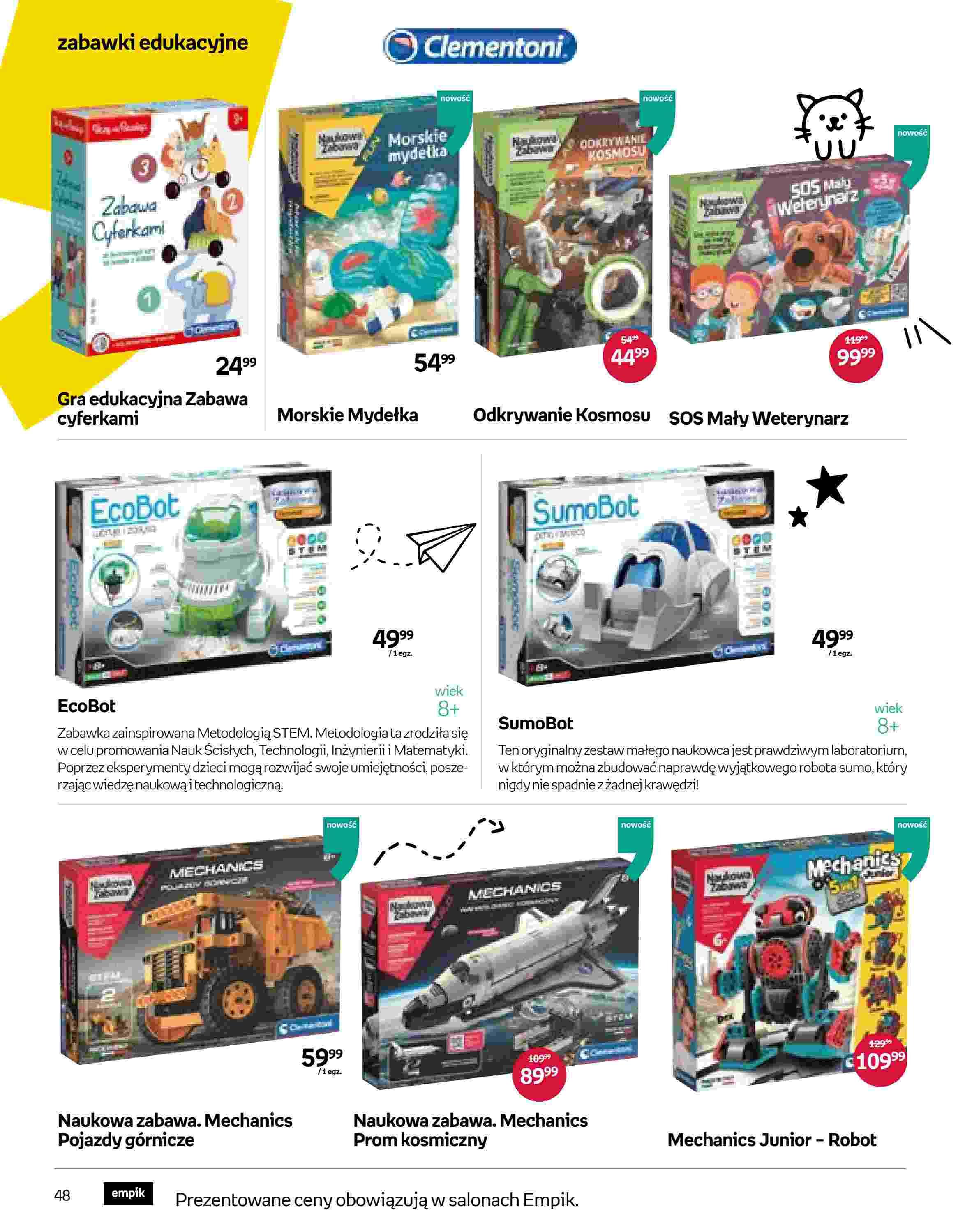Gazetka promocyjna empik str. 48