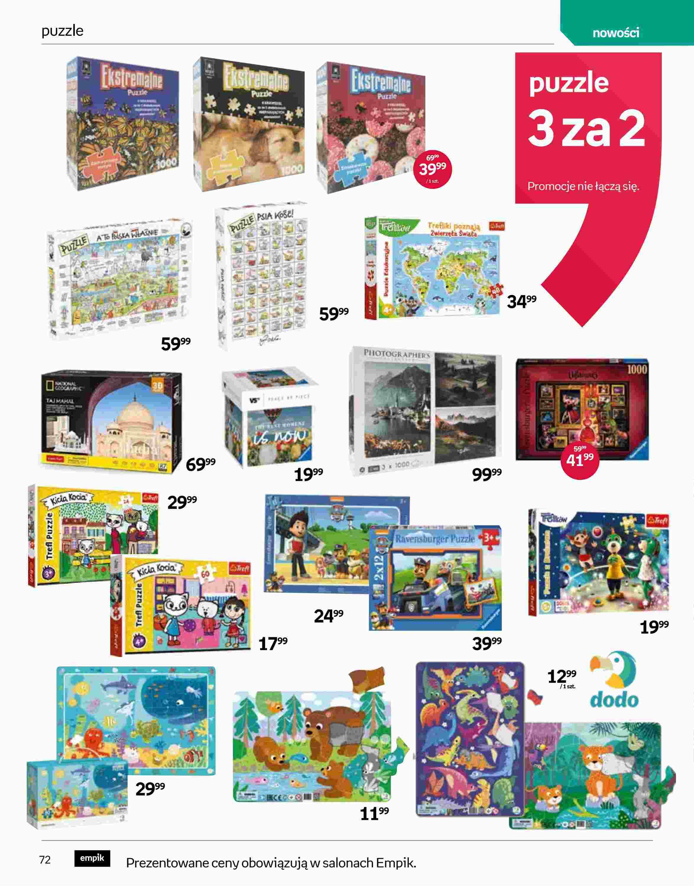 Gazetka promocyjna empik str. 72