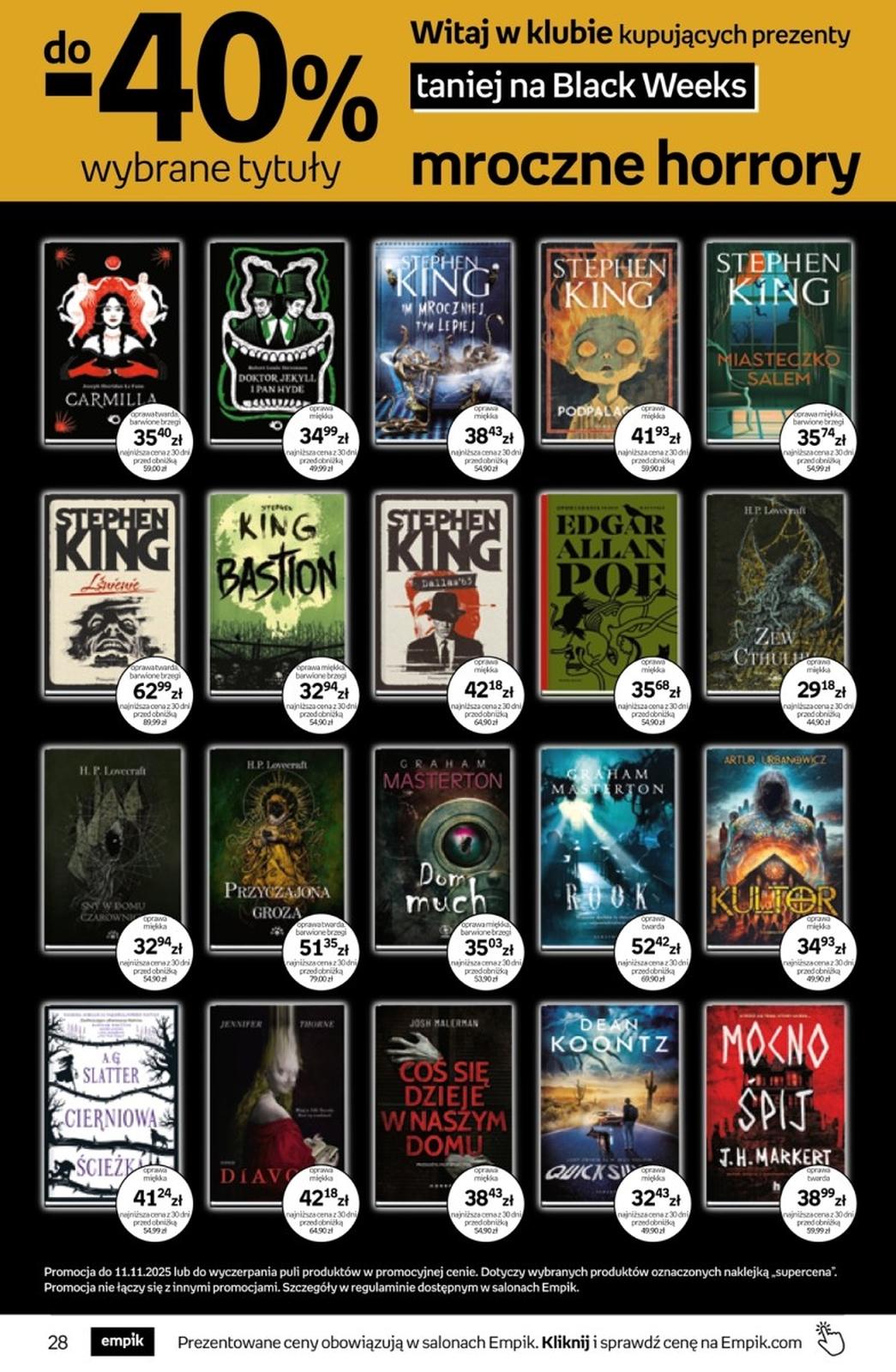 Gazetka promocyjna empik str. 28