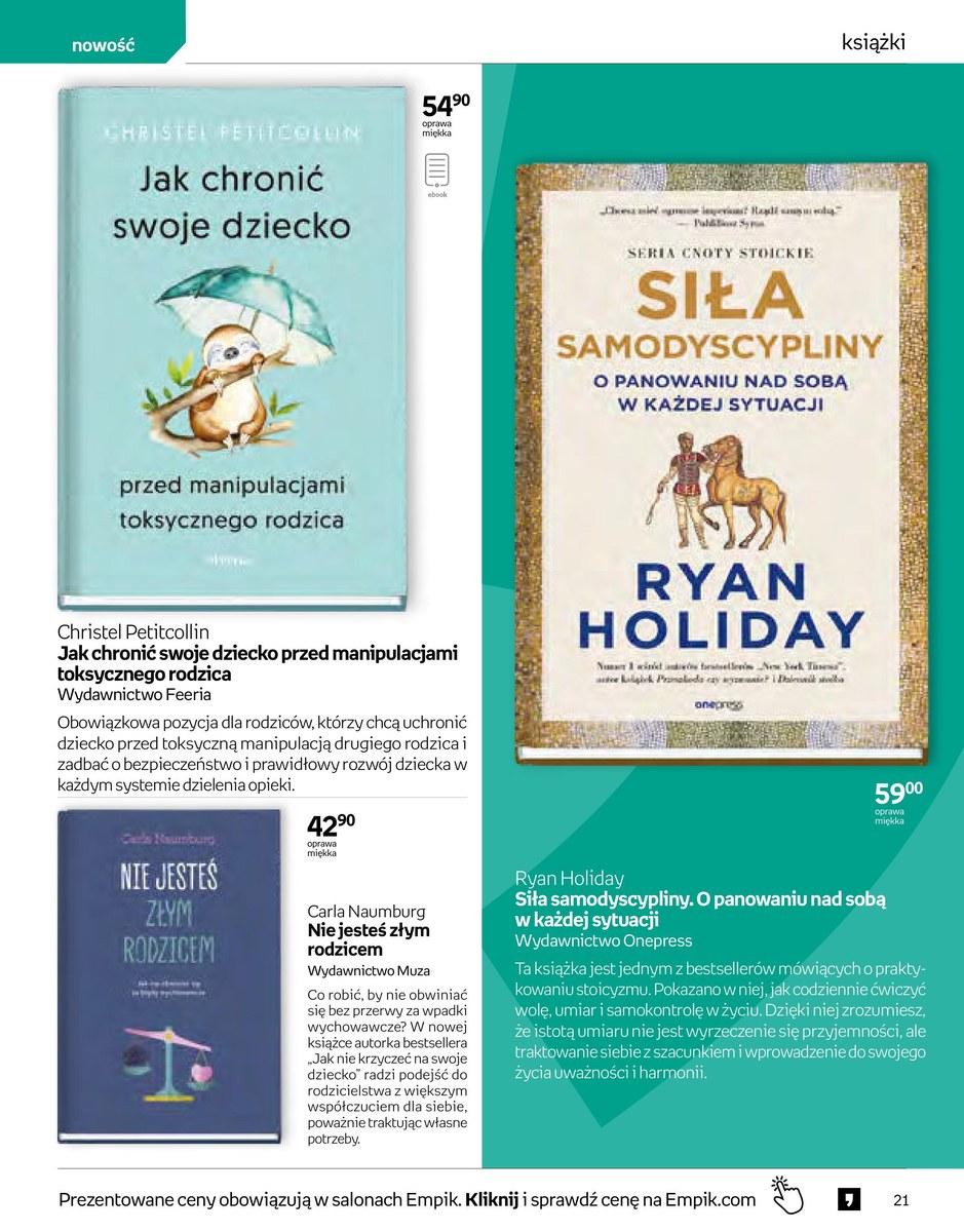 Gazetka promocyjna empik str. 21