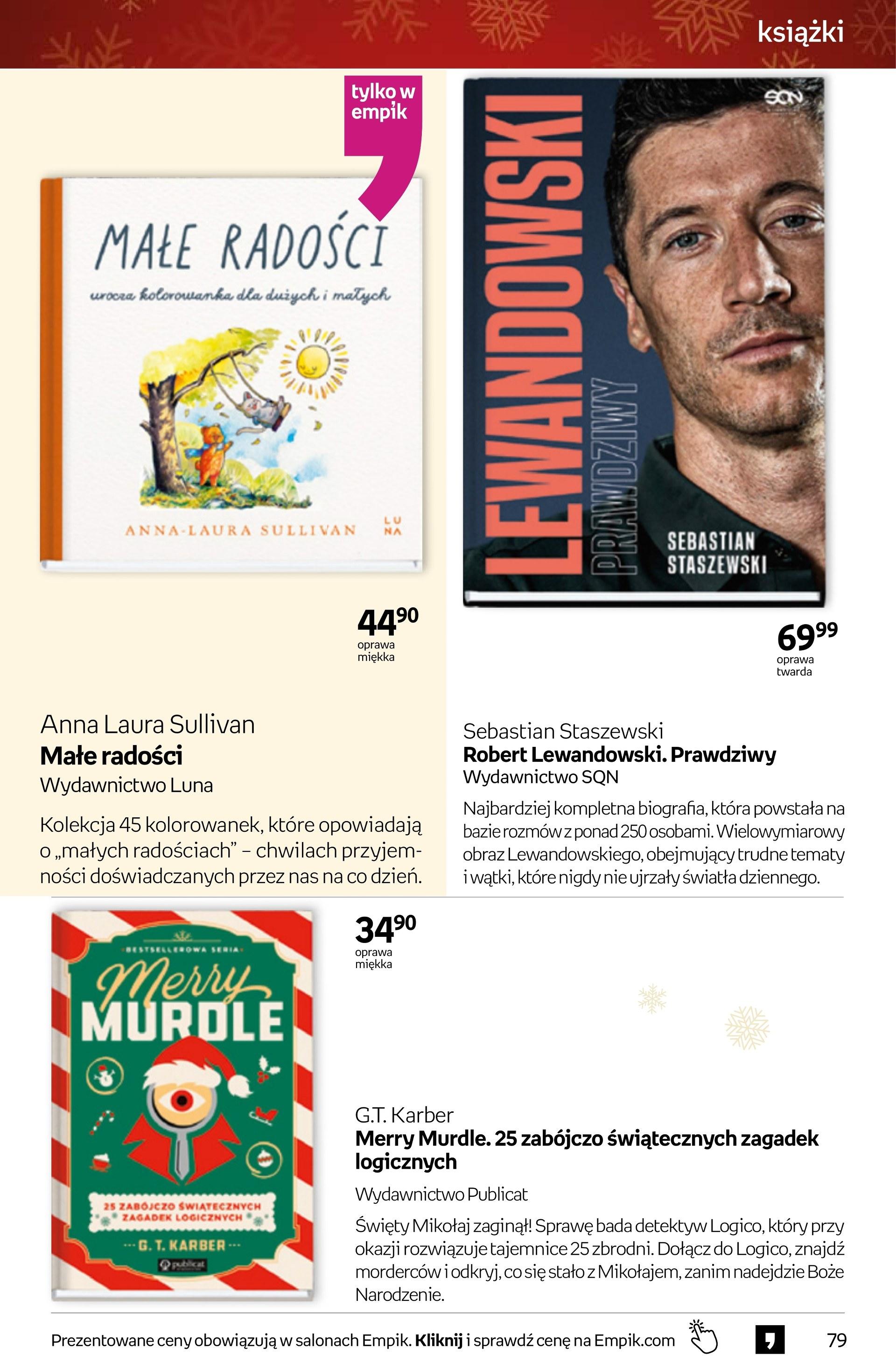 Gazetka promocyjna empik str. 79