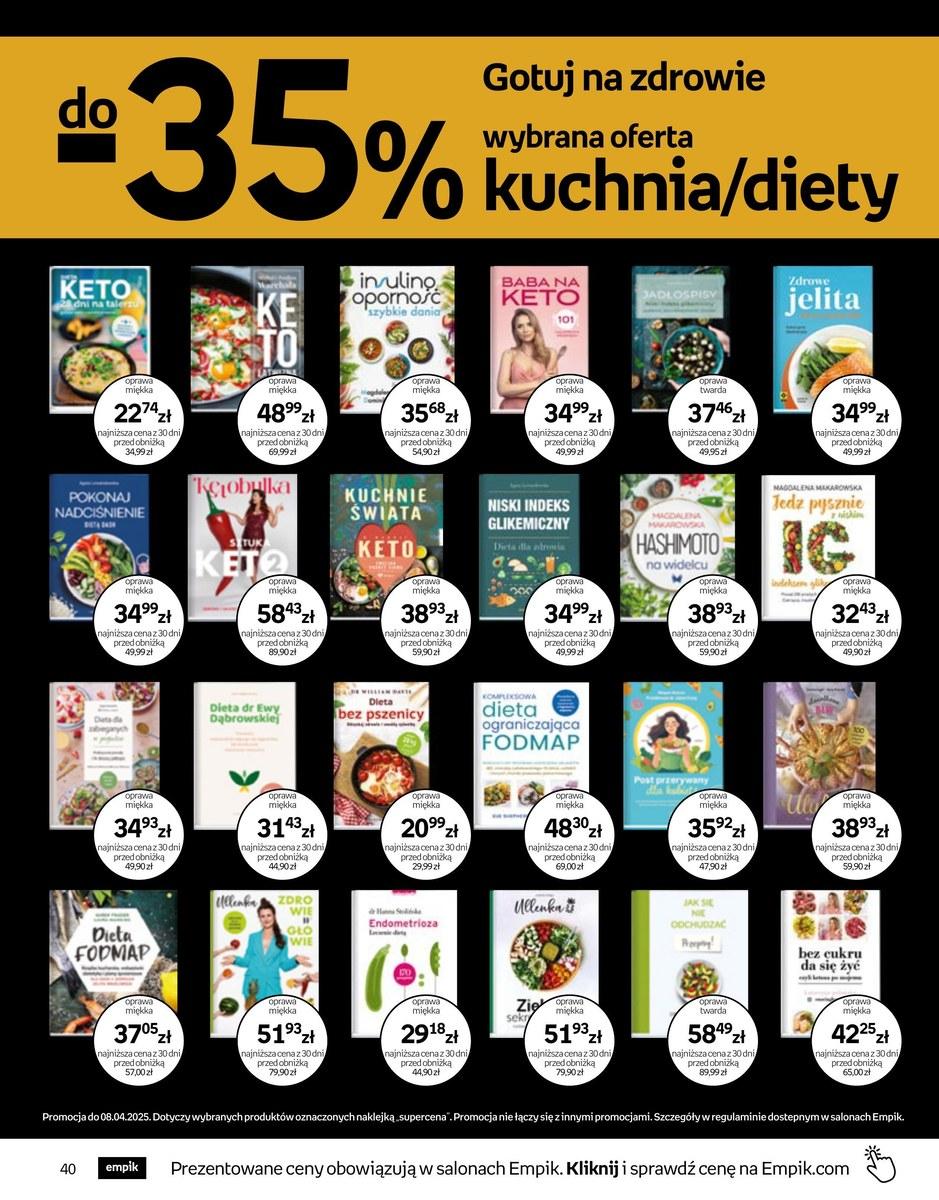 Gazetka promocyjna empik str. 40