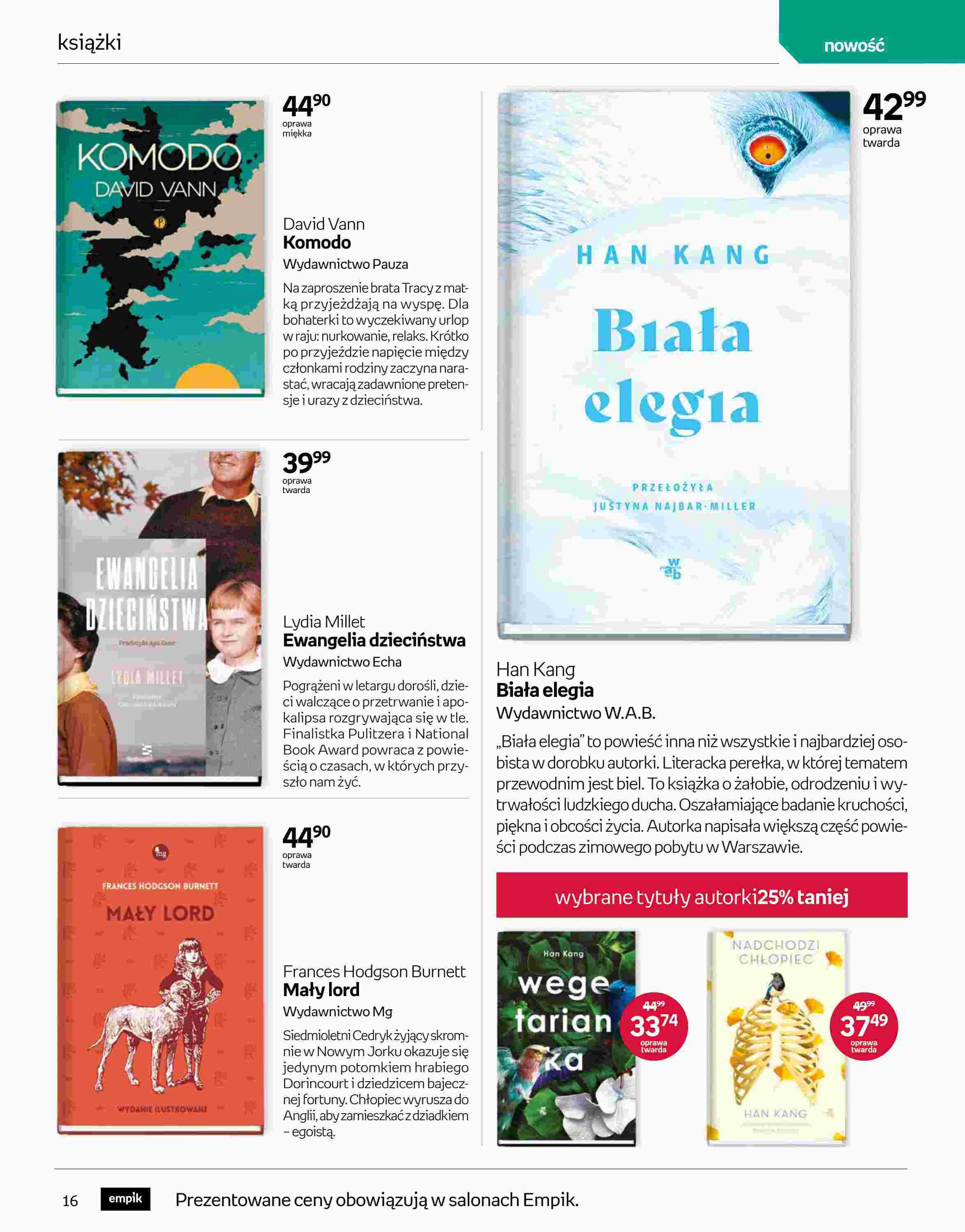 Gazetka promocyjna empik str. 16