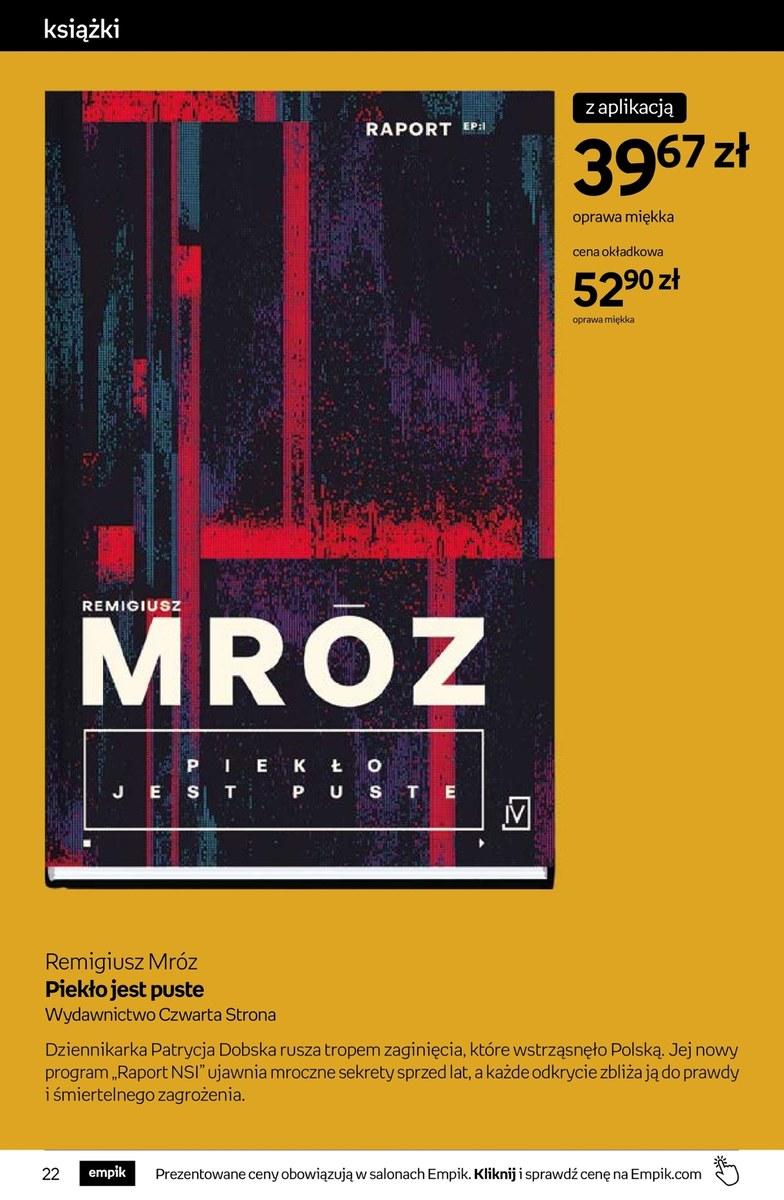 Gazetka promocyjna empik str. 22