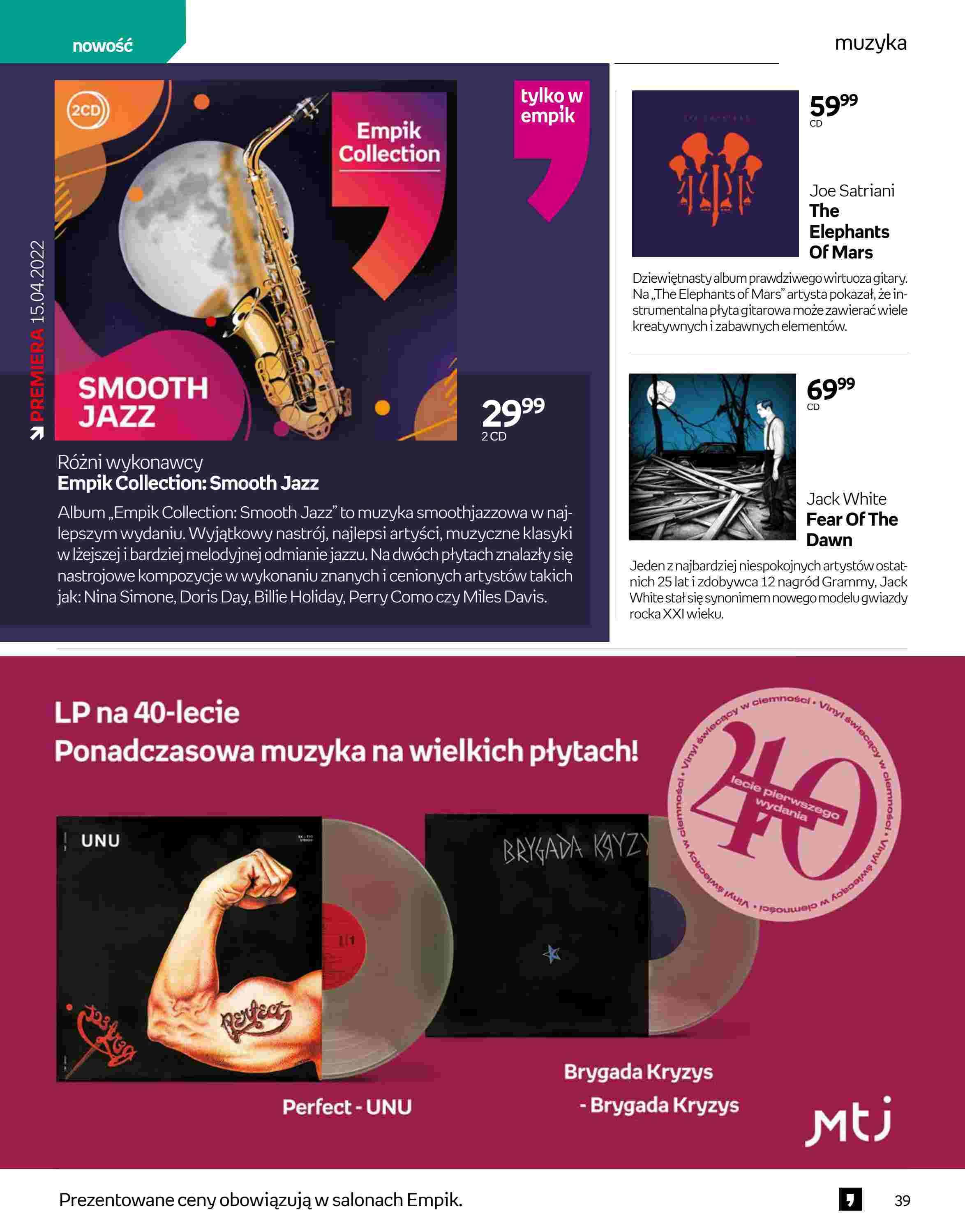 Gazetka promocyjna empik str. 39