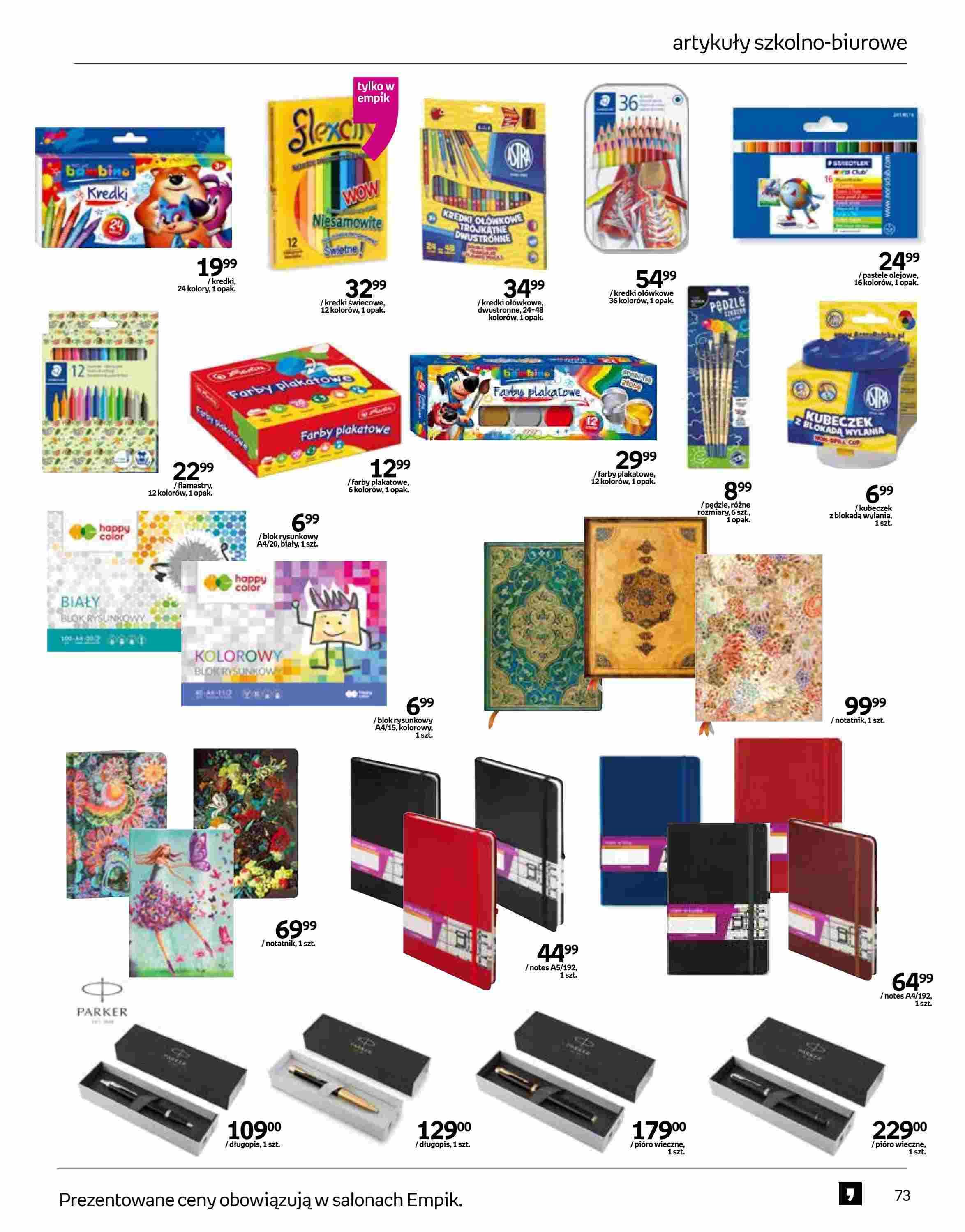 Gazetka promocyjna empik str. 73