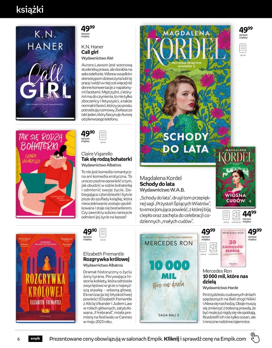 Gazetka promocyjna empik str. 6