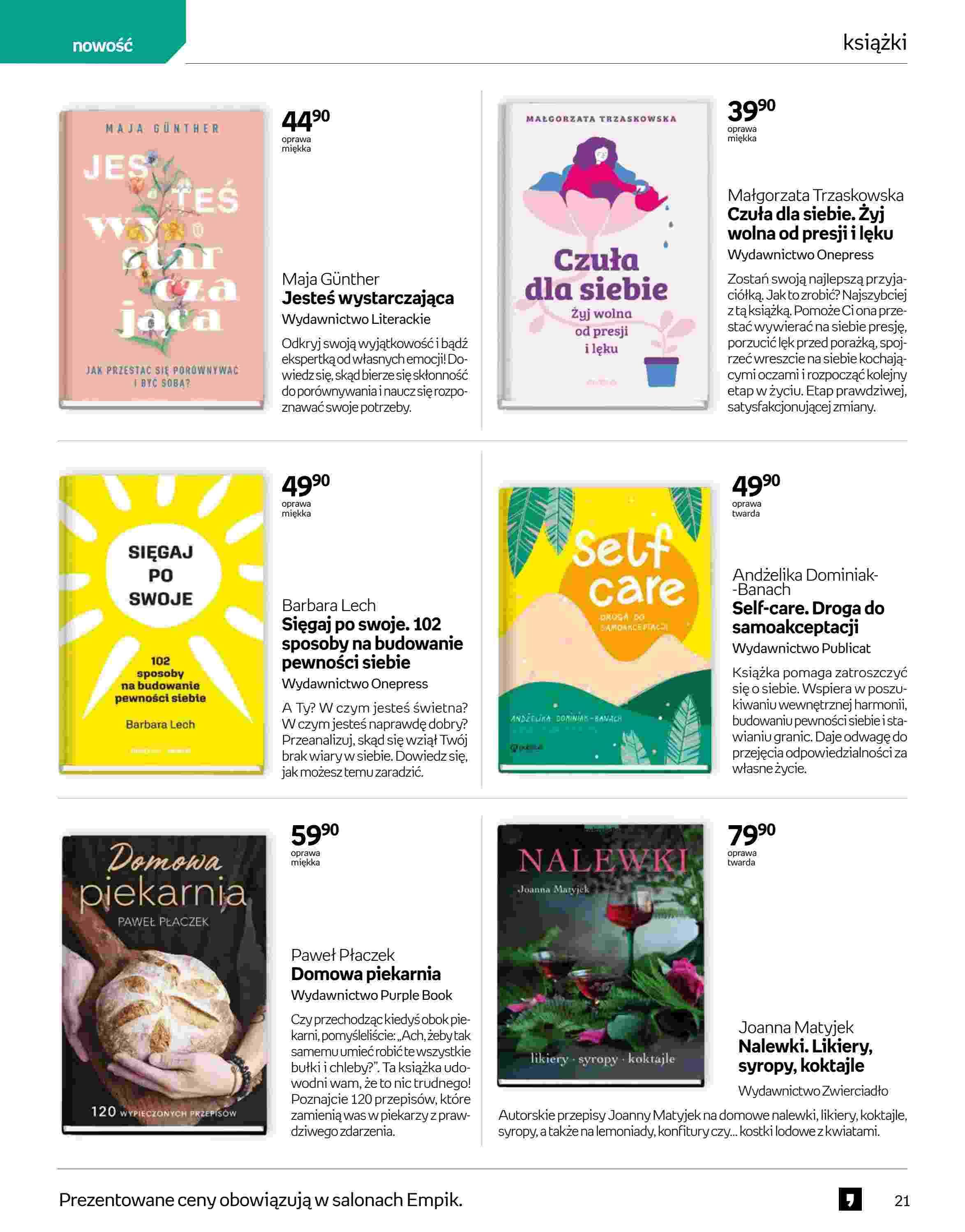 Gazetka promocyjna empik str. 21