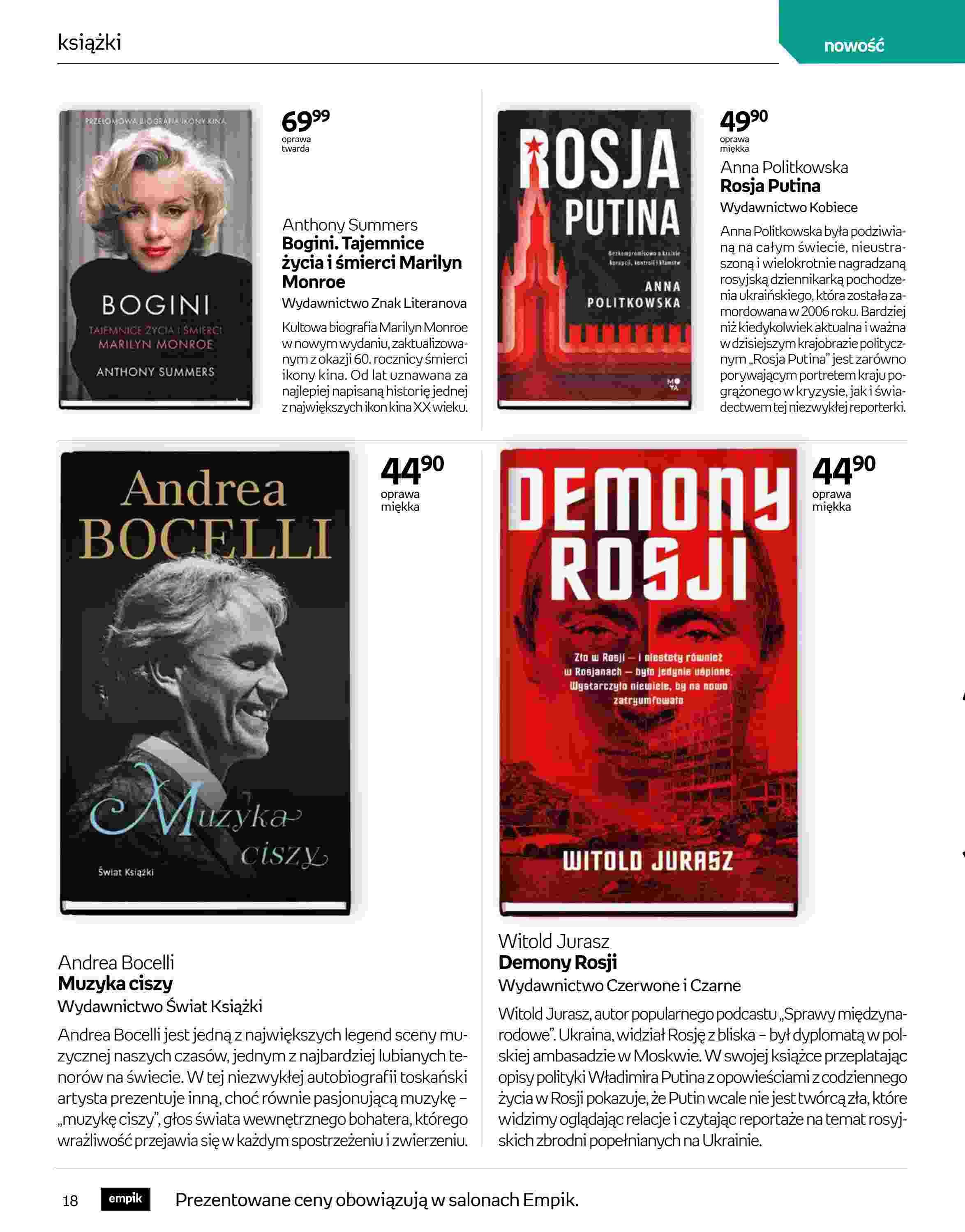 Gazetka promocyjna empik str. 18