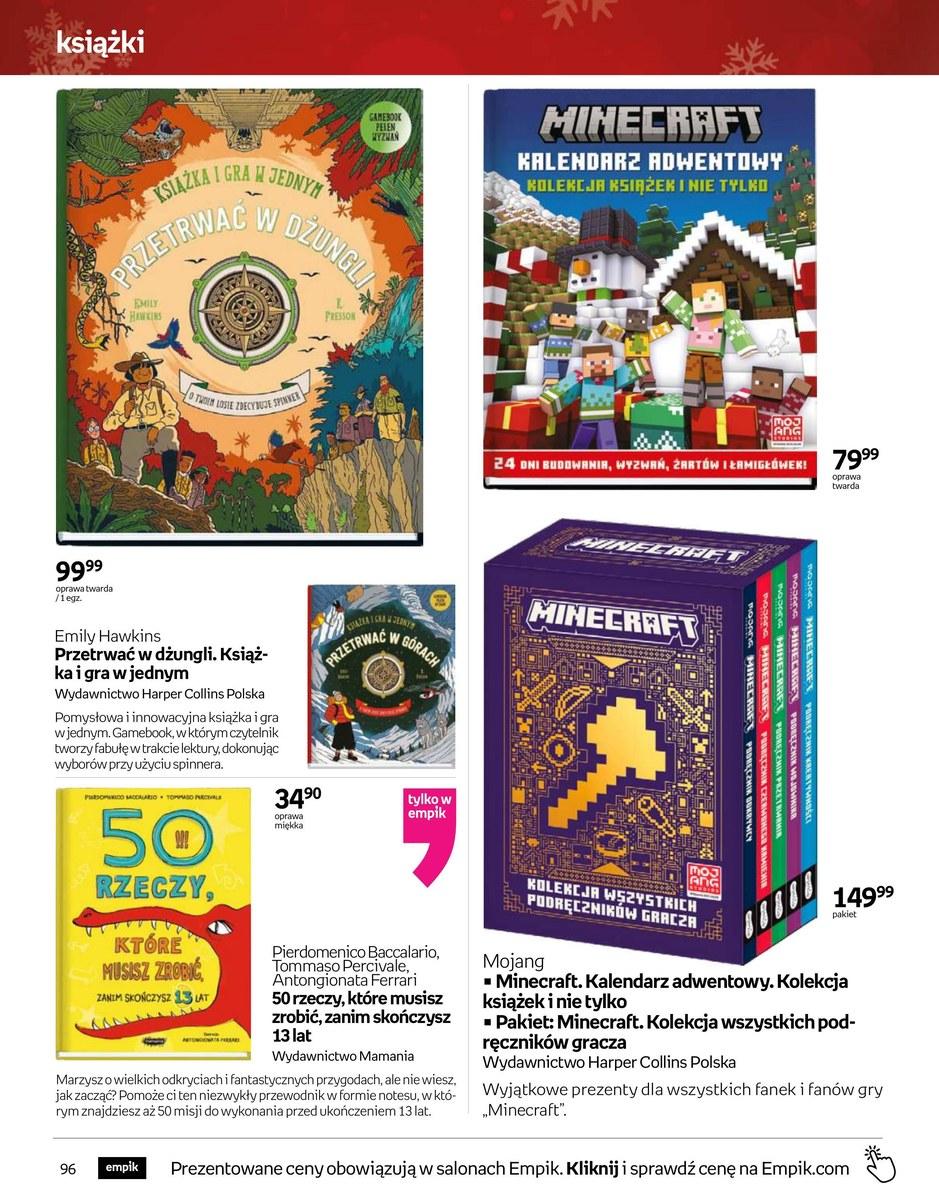 Gazetka promocyjna empik str. 96
