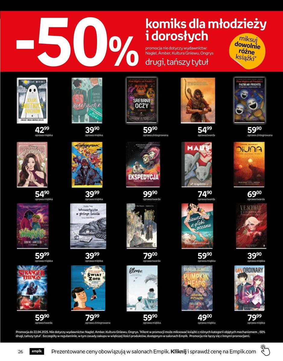 Gazetka promocyjna empik str. 26