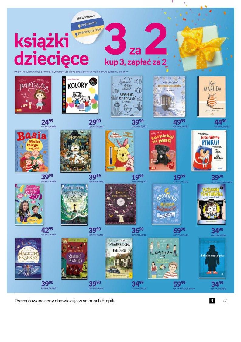 Gazetka promocyjna empik str. 65