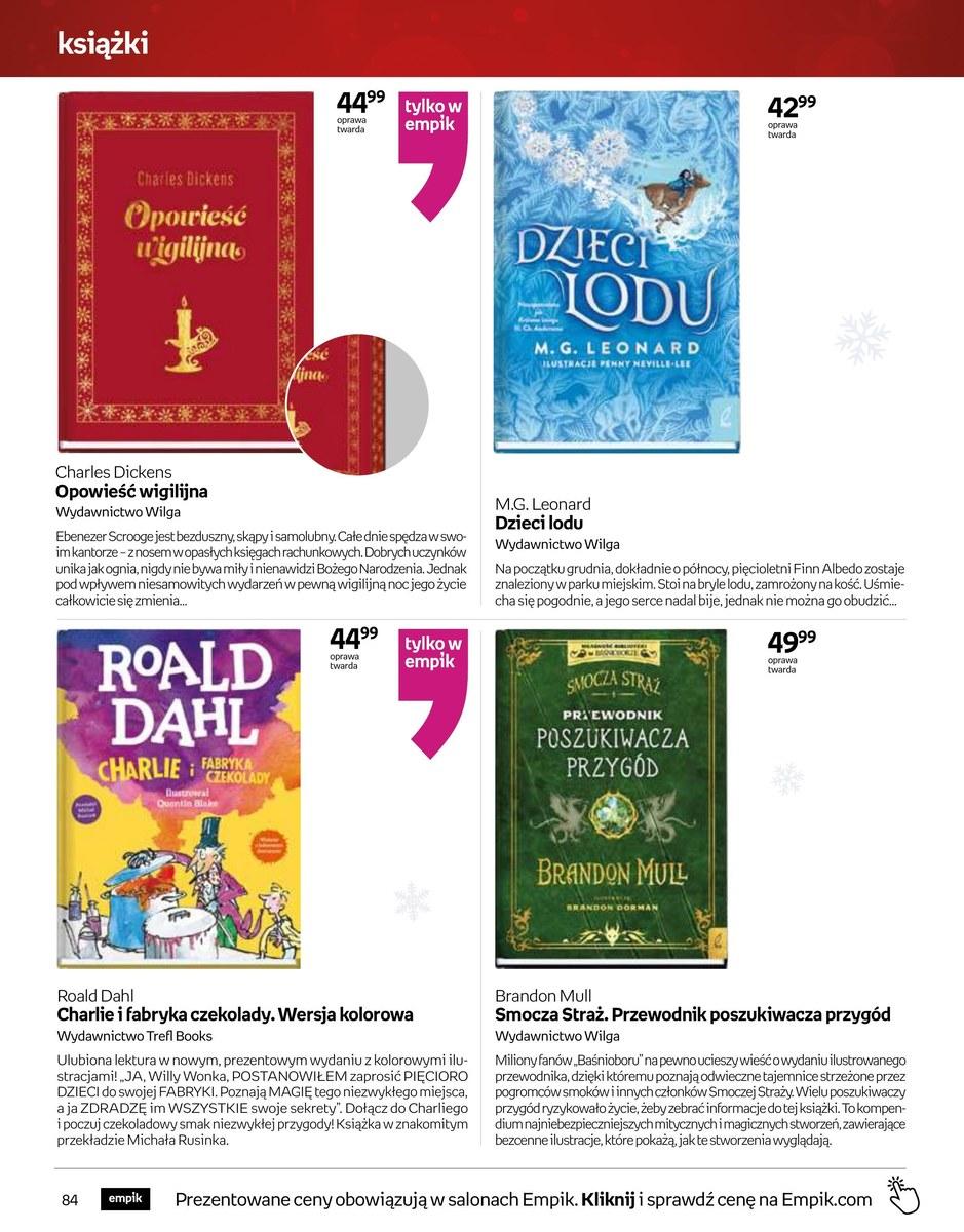 Gazetka promocyjna empik str. 84