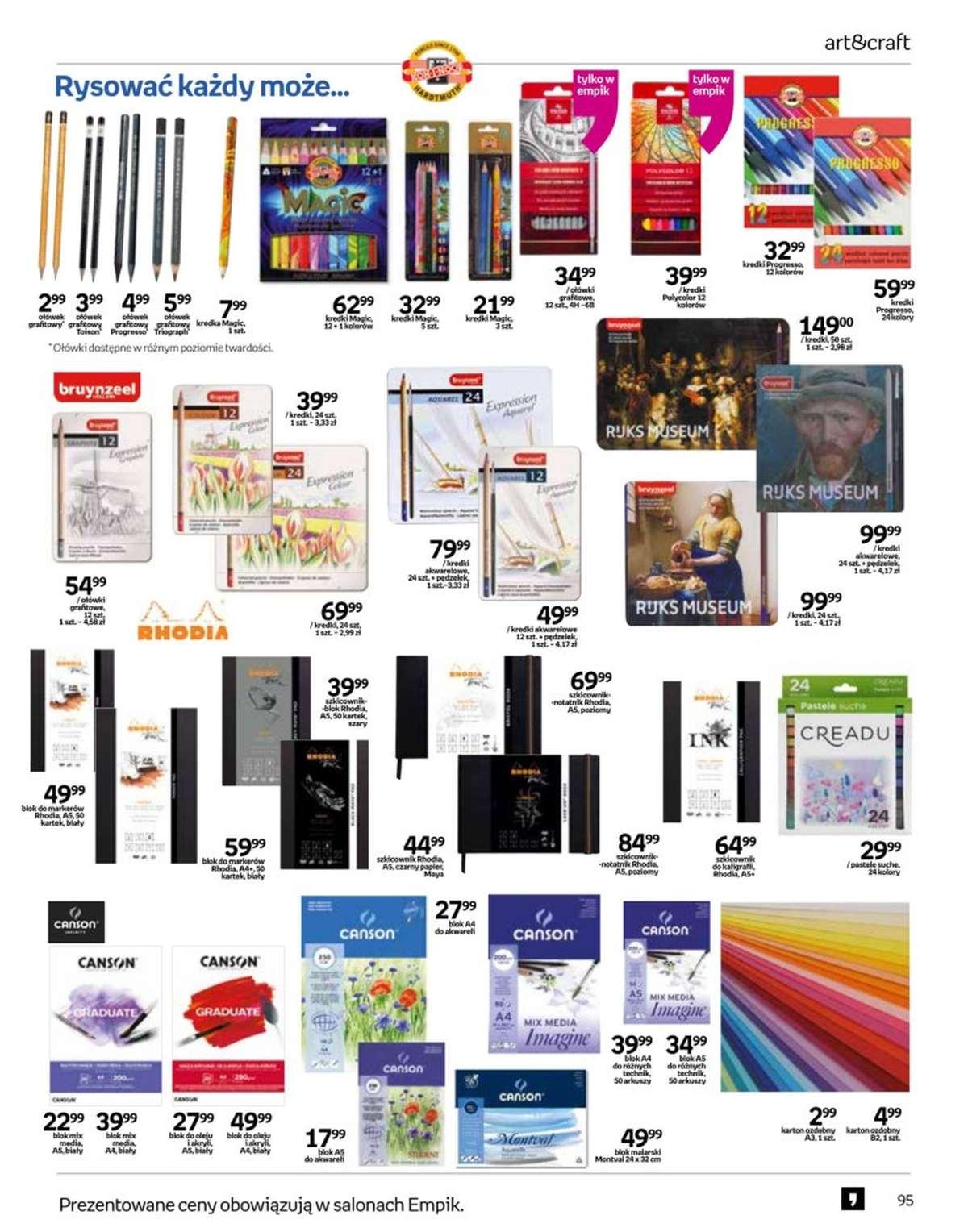 Gazetka promocyjna empik str. 95