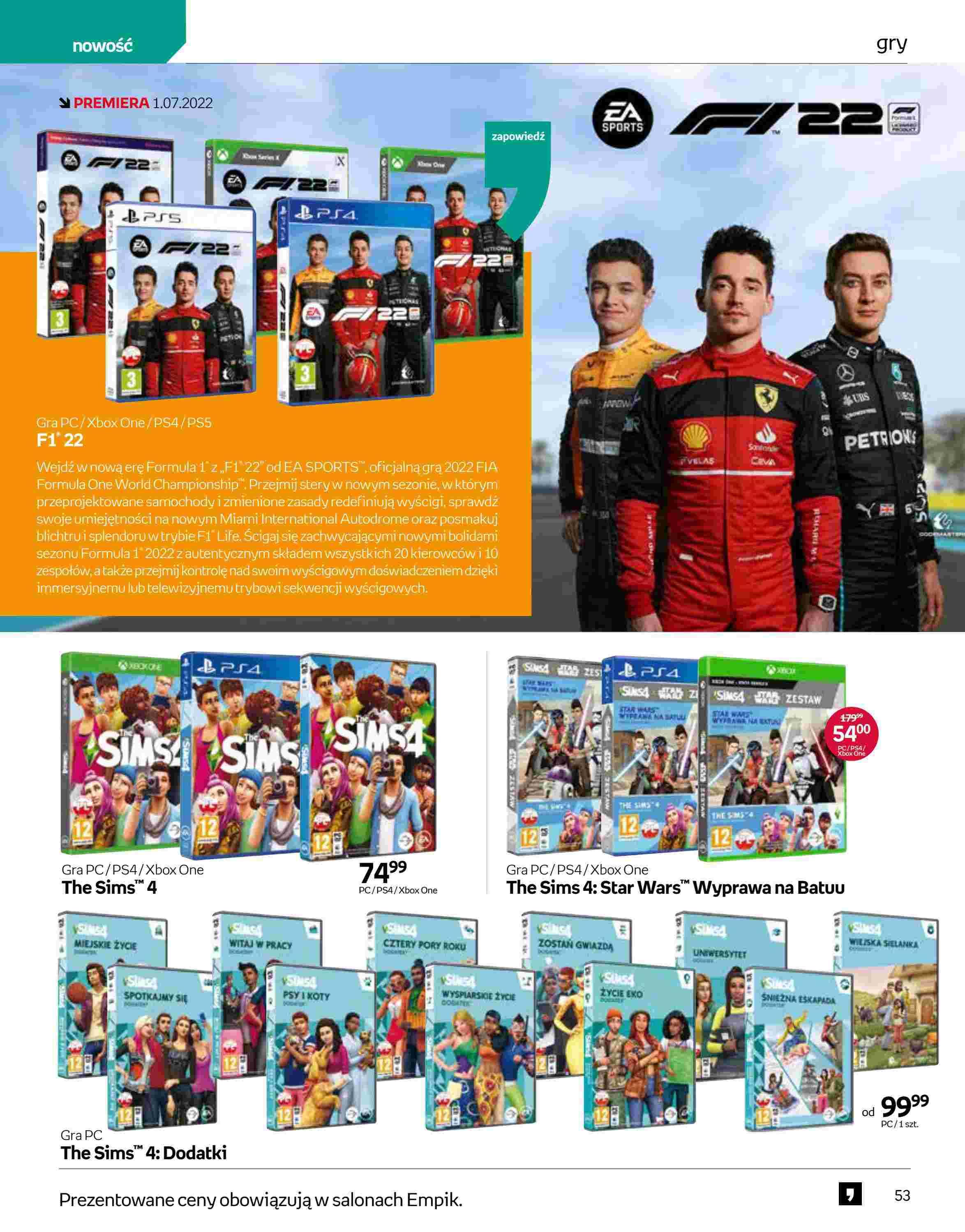 Gazetka promocyjna empik str. 53