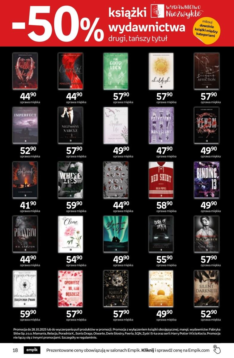 Gazetka promocyjna empik str. 18
