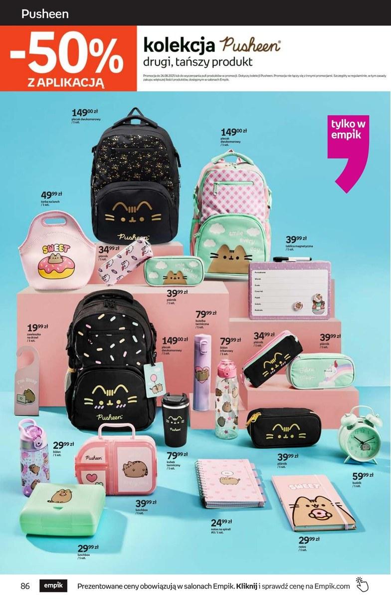 Gazetka promocyjna empik str. 86
