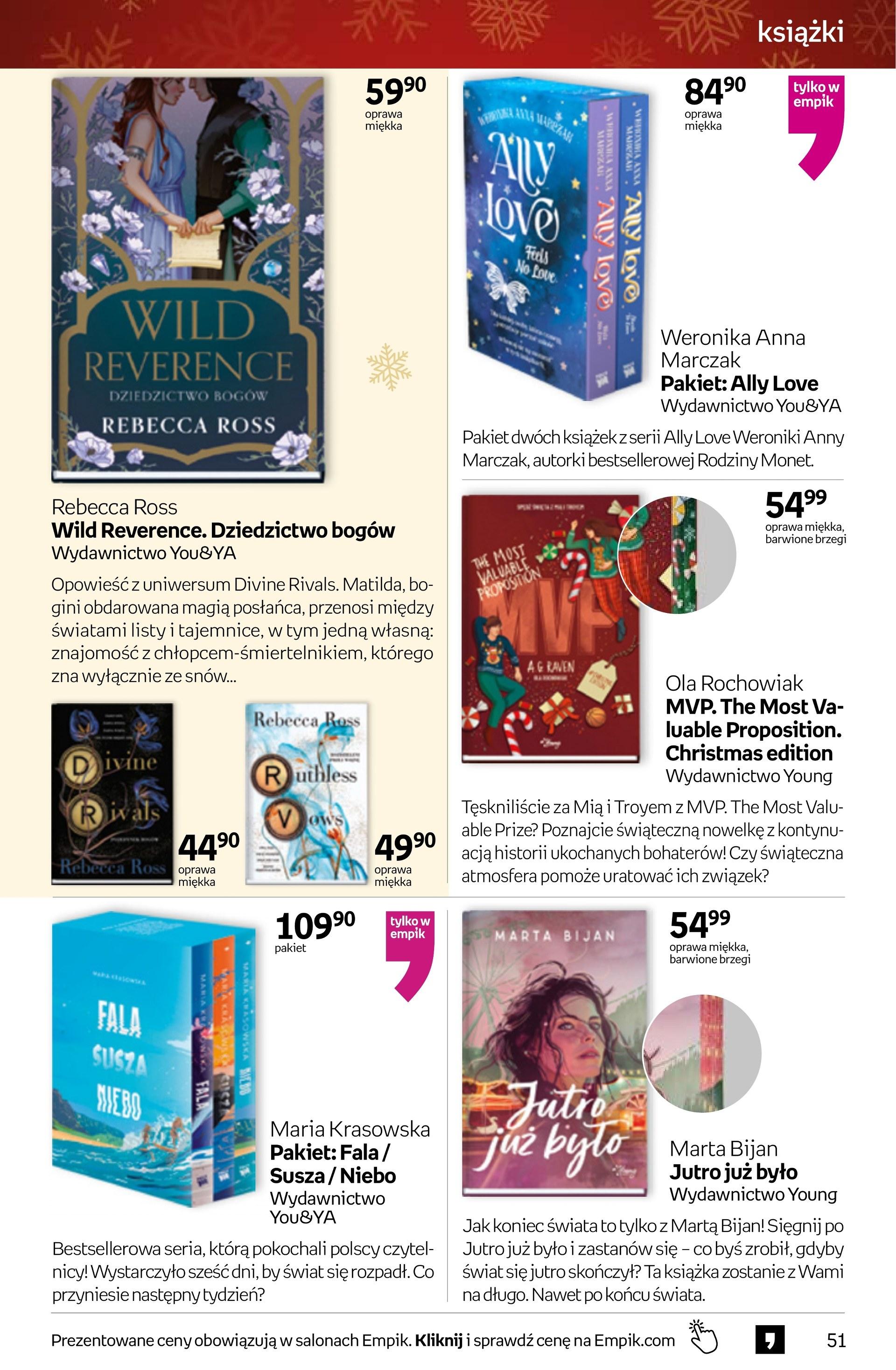 Gazetka promocyjna empik str. 51