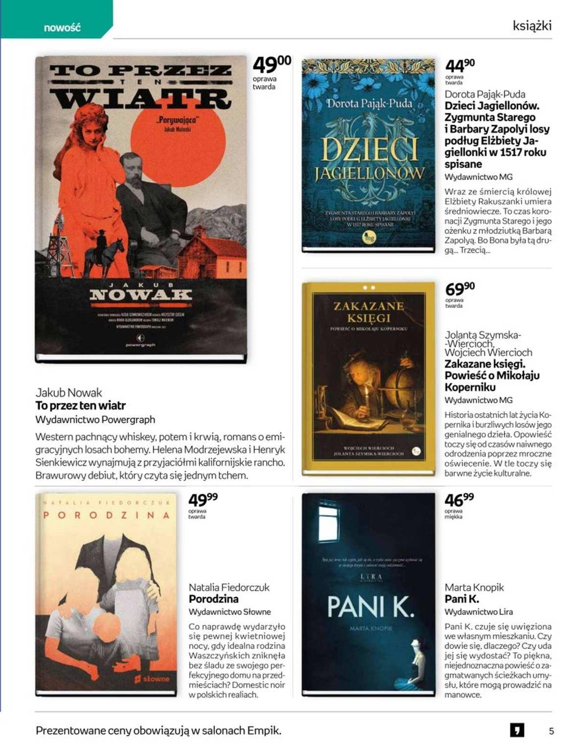Gazetka promocyjna empik str. 5