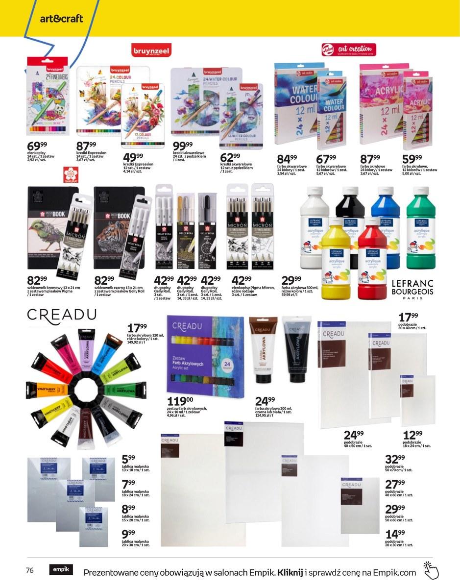 Gazetka promocyjna empik str. 73