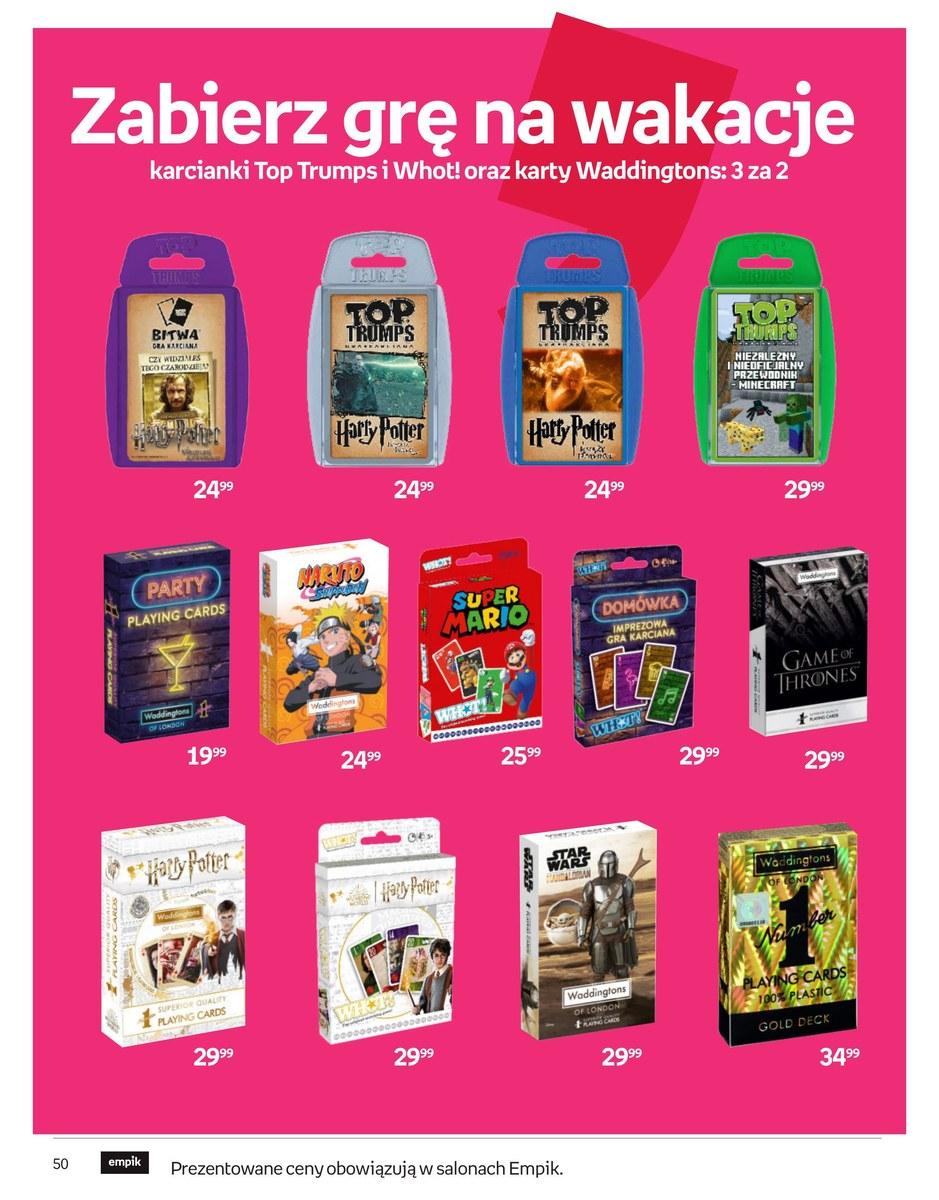 Gazetka promocyjna empik str. 50