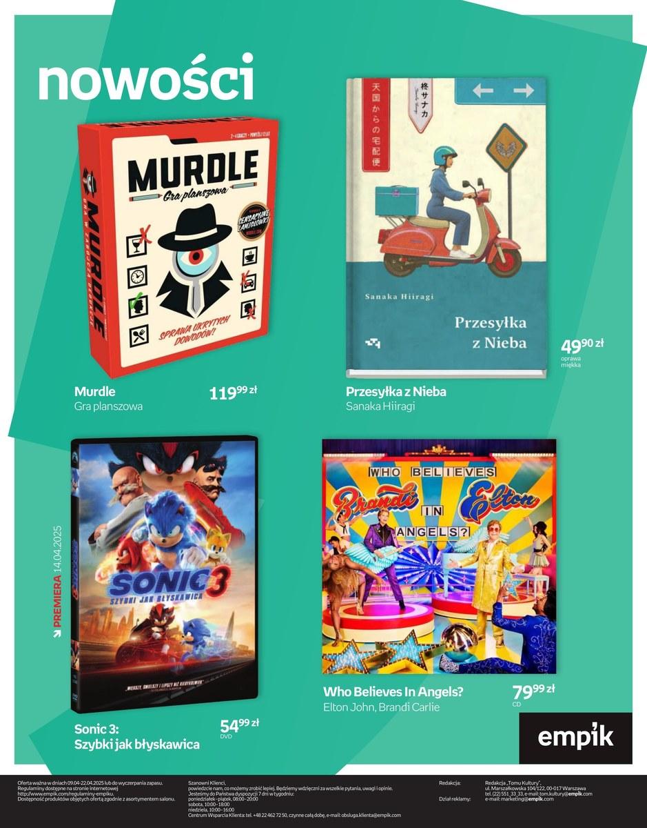 Gazetka promocyjna empik str. 110