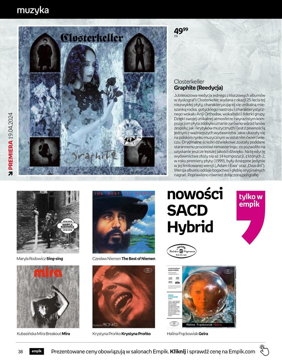 Gazetka promocyjna empik str. 38