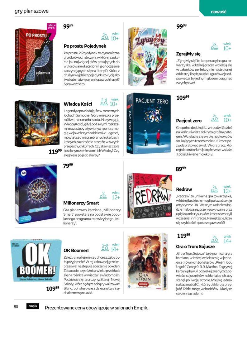 Gazetka promocyjna empik str. 82