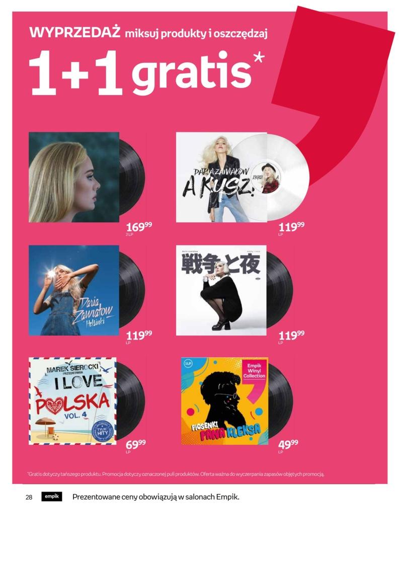Gazetka promocyjna empik str. 28