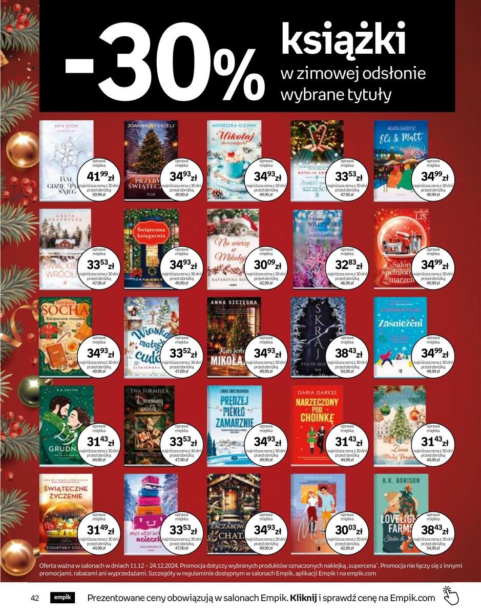 Gazetka promocyjna empik str. 42