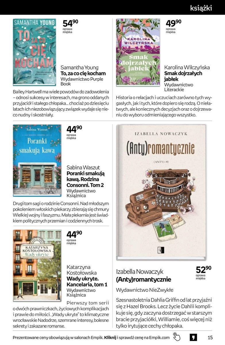 Gazetka promocyjna empik str. 15