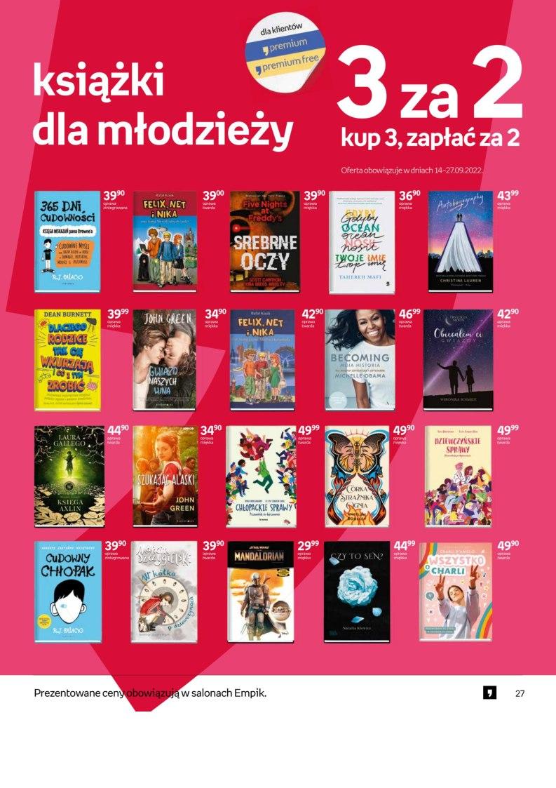 Gazetka promocyjna empik str. 27