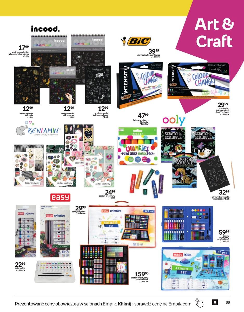 Gazetka promocyjna empik str. 55