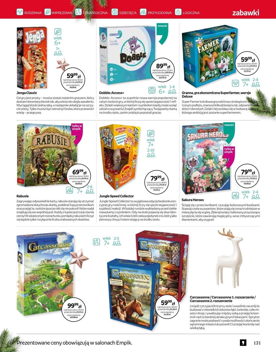 Gazetka promocyjna empik str. 131