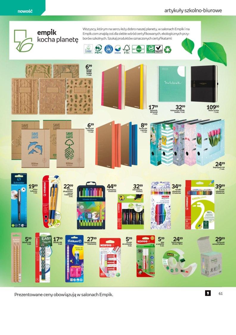 Gazetka promocyjna empik str. 61