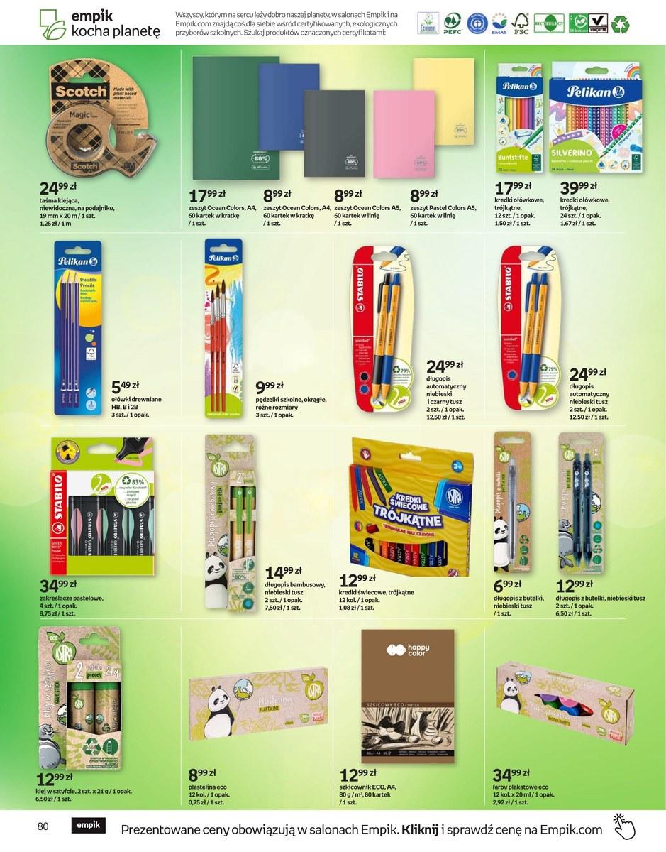 Gazetka promocyjna empik str. 80