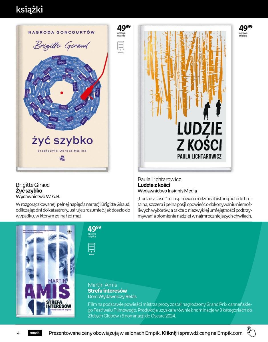 Gazetka promocyjna empik str. 4