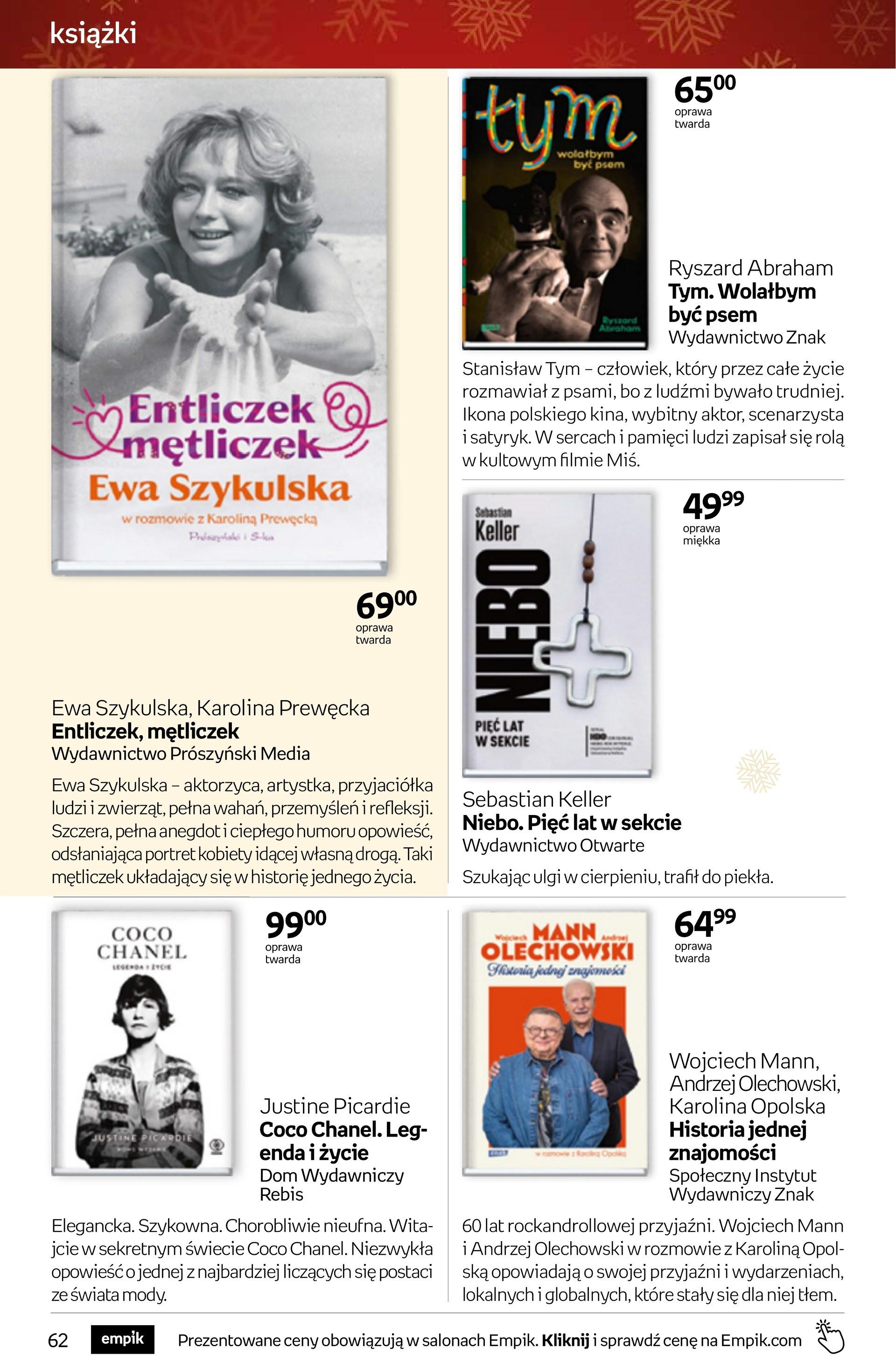 Gazetka promocyjna empik str. 62