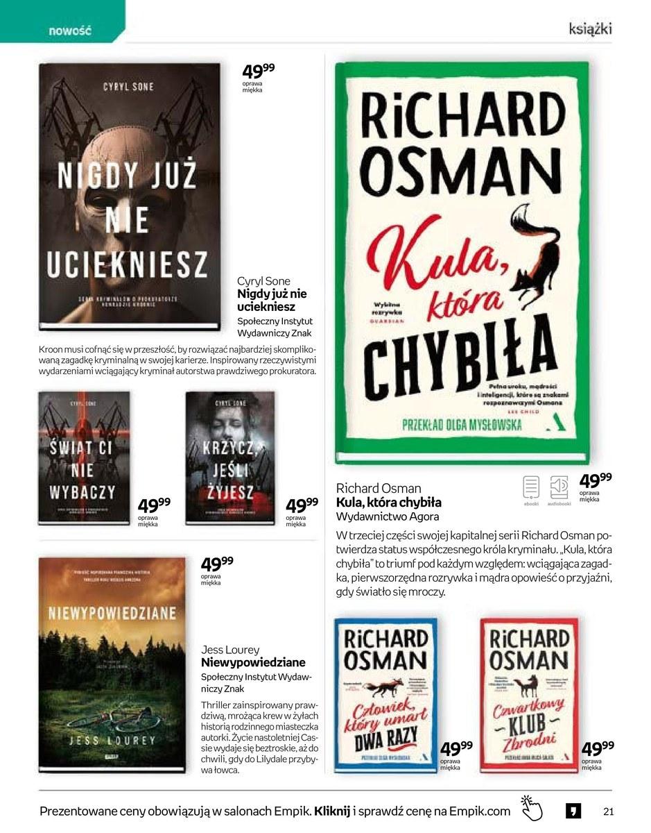 Gazetka promocyjna empik str. 21