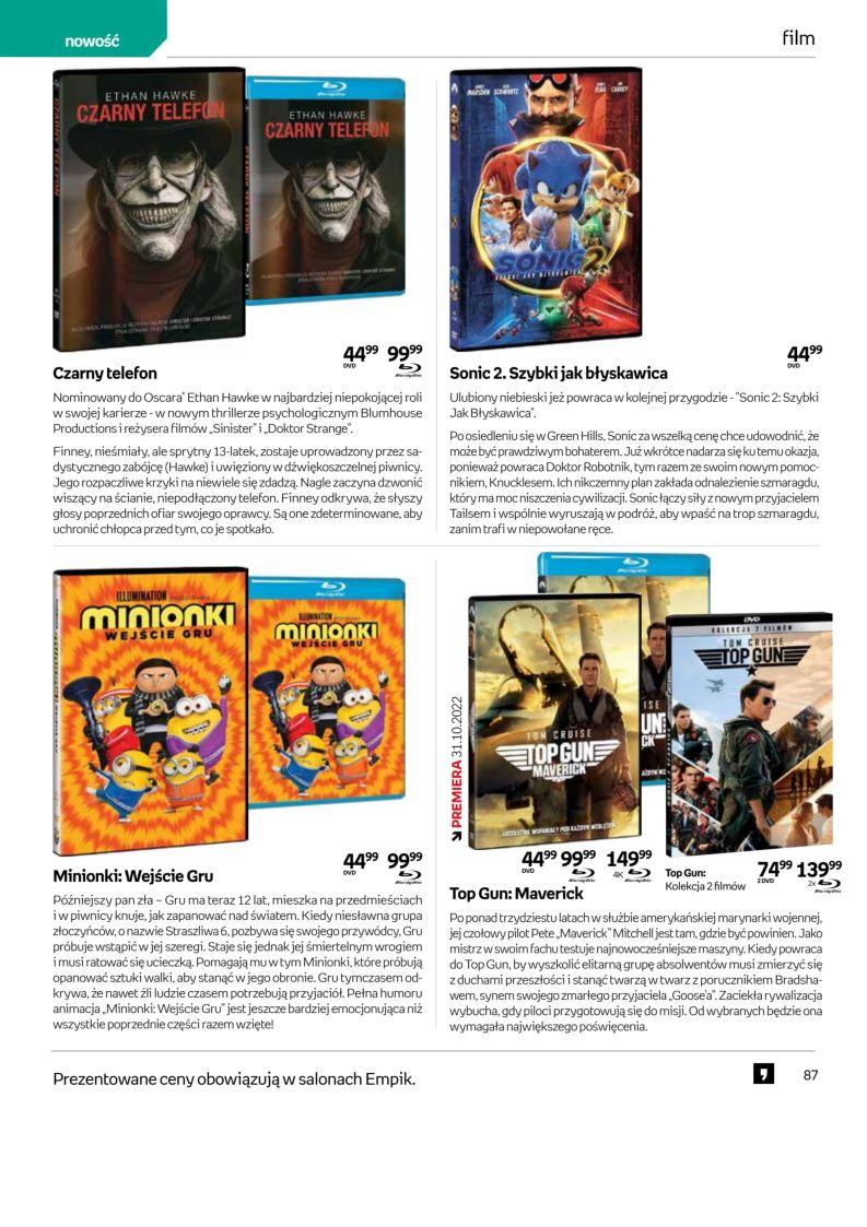 Gazetka promocyjna empik str. 87