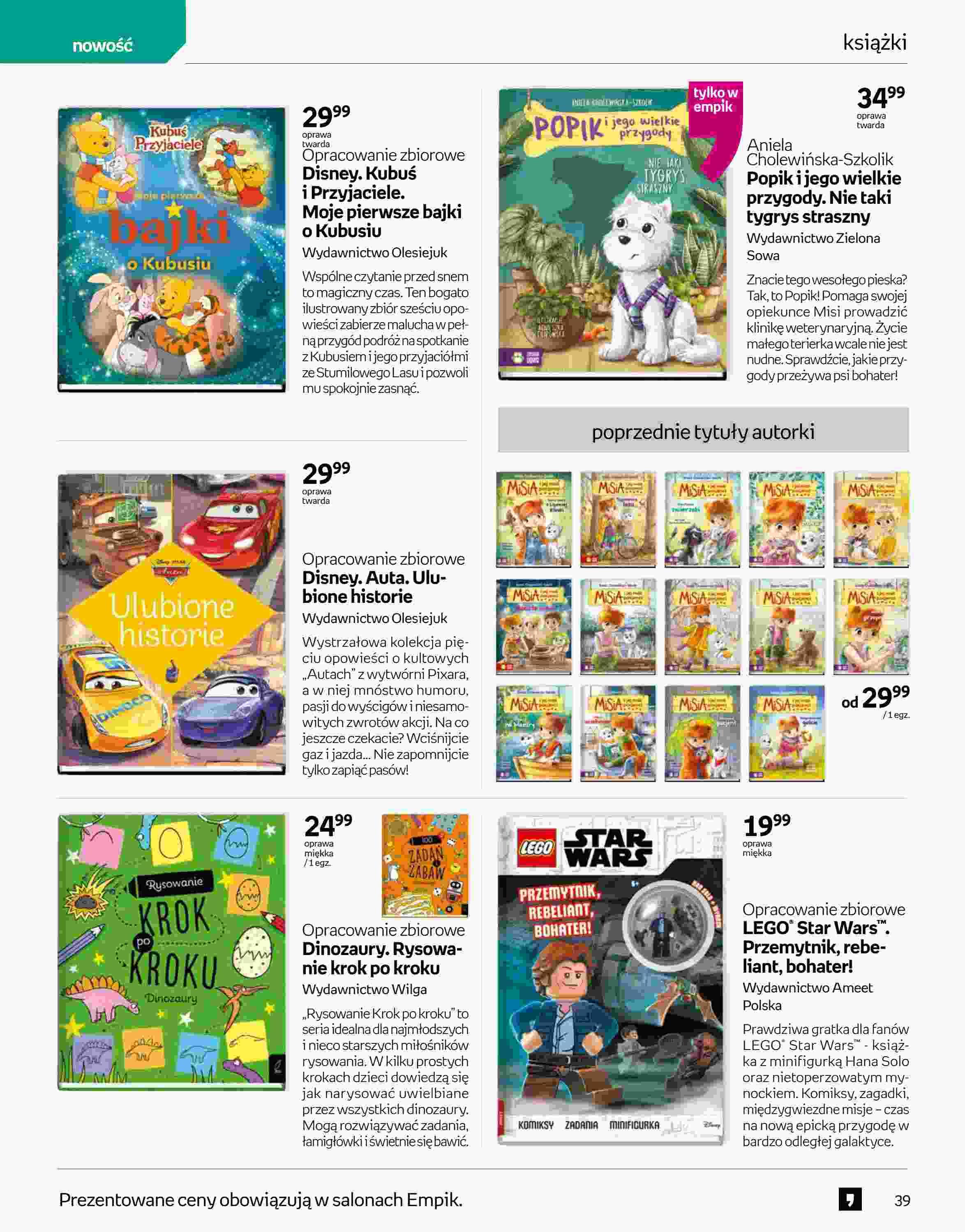 Gazetka promocyjna empik str. 39
