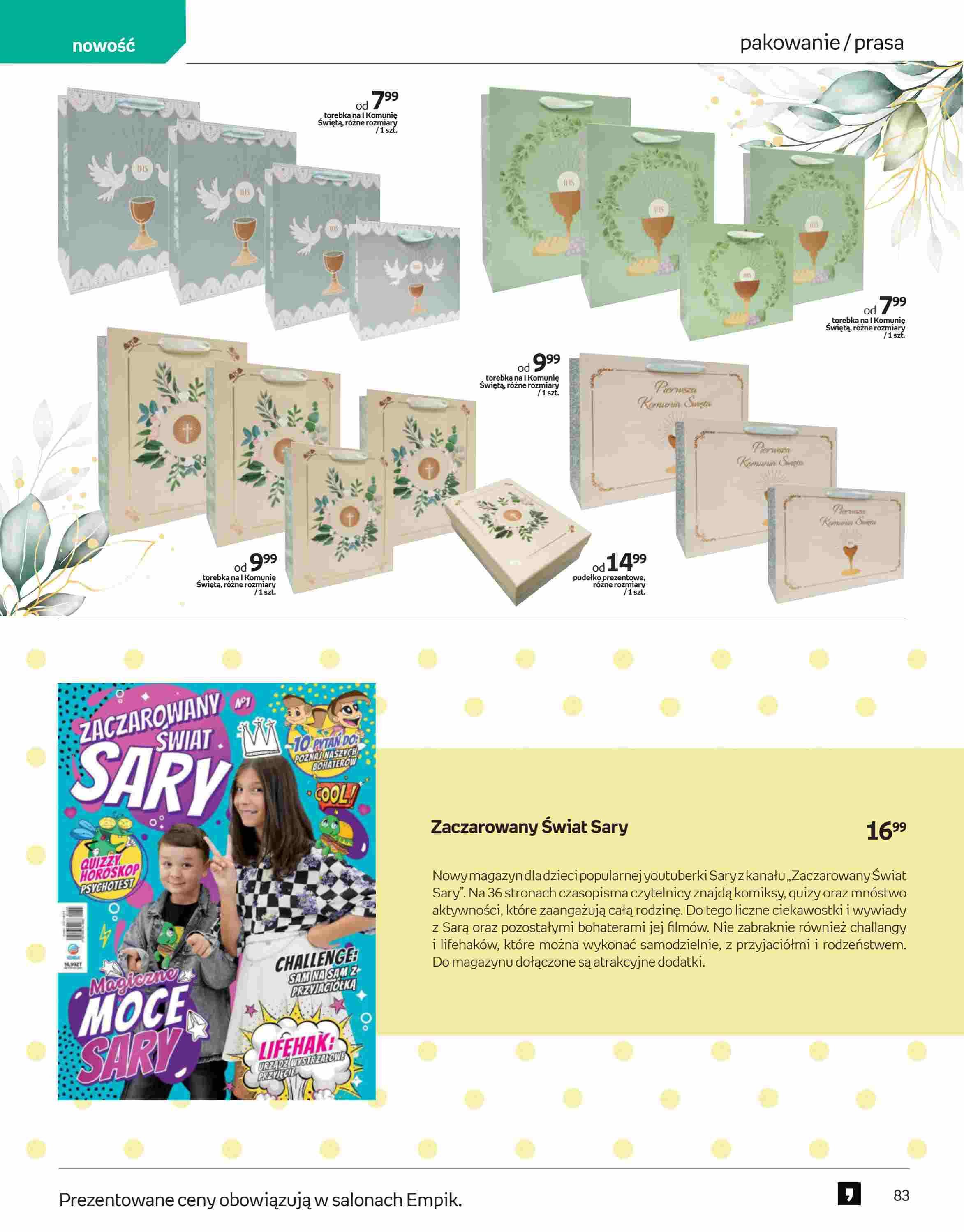Gazetka promocyjna empik str. 23