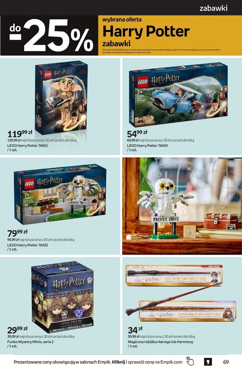 Gazetka promocyjna empik str. 69