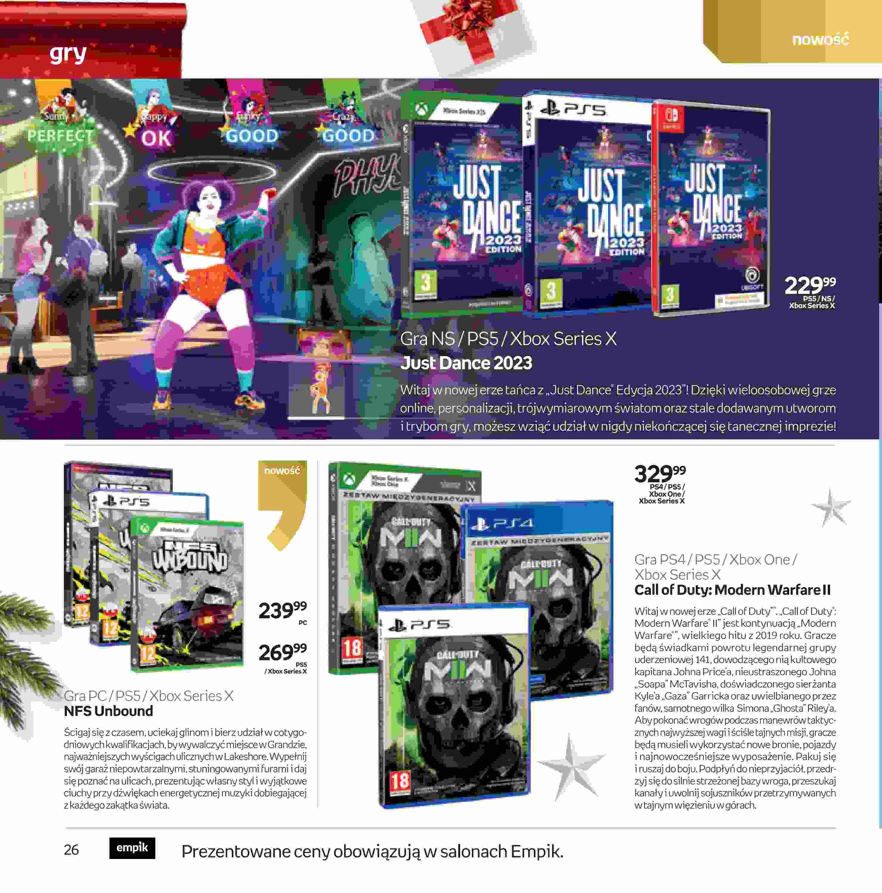 Gazetka promocyjna empik str. 26
